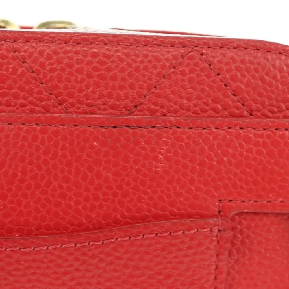 Chanel Matelasse Chic Affinity Chain Shoulder Bag Red